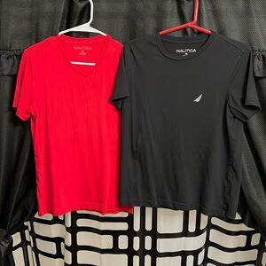 Nautica youth boys XS set of two tshirts.